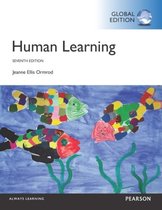 Samenvatting Leren en cognitie + boek human learning