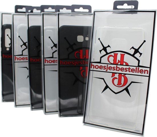 HB Hoesje Geschikt voor Samsung Galaxy S10E - Siliconen Back Cover - Zwart