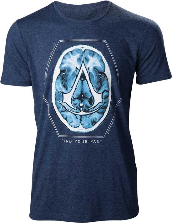 ASSASSIN'S CREED MOVIE- T-Shirt Find your Past Brain Crest