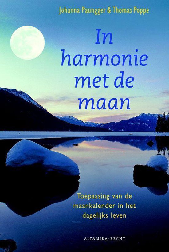 Cover van het boek 'In harmonie met de maan' van Th. Poppe en Johanna Paungger