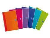 Notitieboek Oxford MyColour A4 Gelijnd Assorti Kleuren