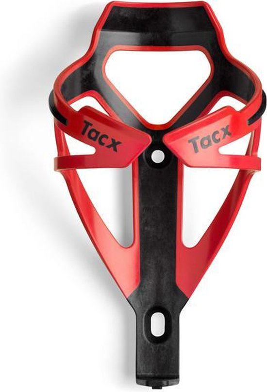 Tacx Deva Flaschenhalter Rot - Sportlicher Trinkflaschenhalter