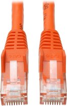Tripp Lite N001-007-OR netwerkkabel 2,13 m Cat5e U/UTP (UTP) Oranje