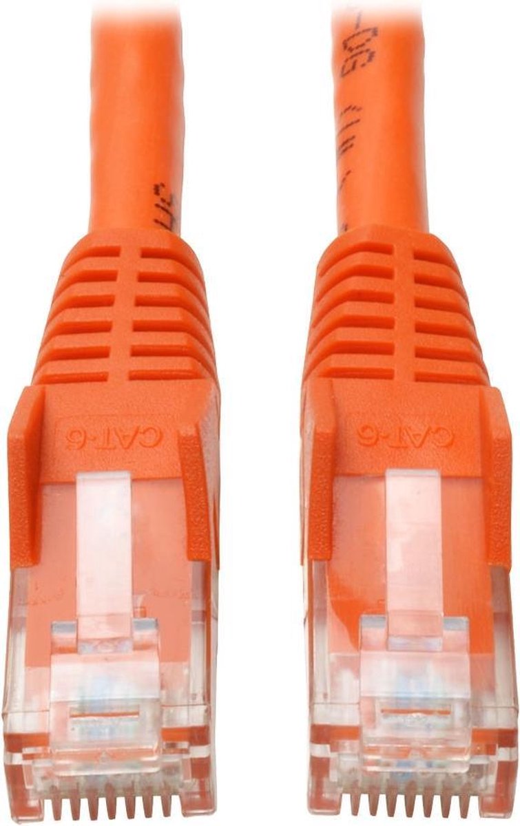 Tripp Lite N001-007-OR netwerkkabel 2,13 m Cat5e U/UTP (UTP) Oranje