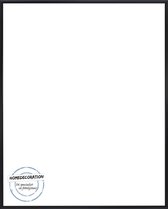 Homedecoration Kampen– Cadre photo - Format photo - 28x28 cm– Aluminium - Zwart mat