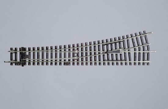 H0 Piko A-rails 55220 Point, Gauche Avec commande manuelle 15 ° 239,07 mm