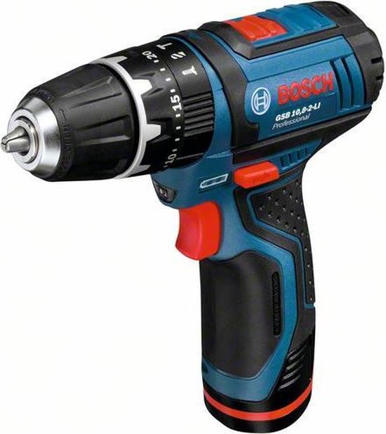 Bosch Professional Accu Klopboormachine GSB 10,8 V-LI - Zonder accu en lader