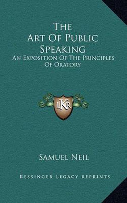 The Art of Public Speaking - cover