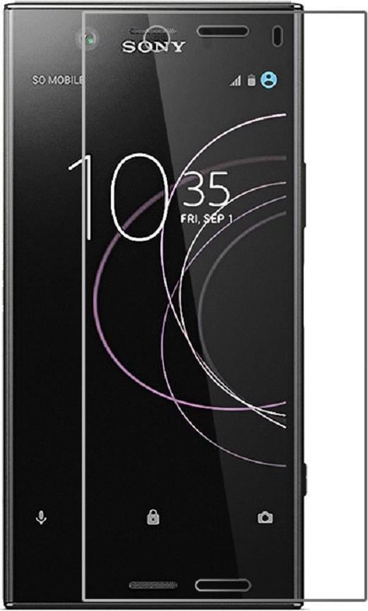 Tempered Glass / Glazen Screenprotector voor Sony Xperia XZ1 Compact