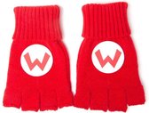 Super Mario - Fingerless Gloves