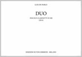 Duo per Due Clarinetti in Si B