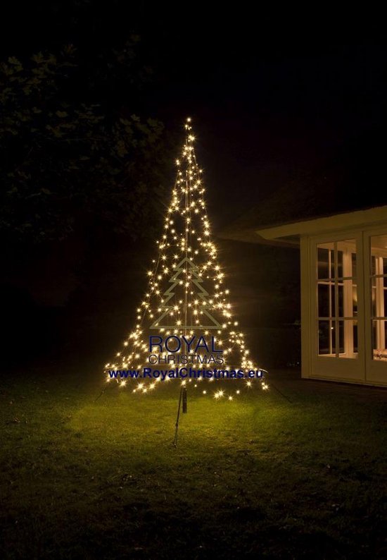 schakelaar zuiger zwaarlijvigheid Fairybell Kerstboomverlichting Buiten - Lengte 300 cm - 360 Warm LED  lampjes | bol.com