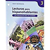 ?Avancemos!: Lecturas Para Hispanohablantes (Student) with Audio CD Level 3