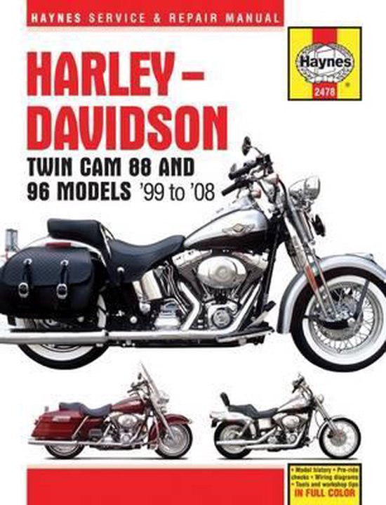 Harley-Davidson Twin Cam 88, 96 & 103 Models (99-10)