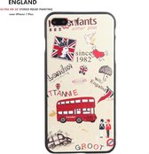 Design 3D Softcase Hoesje - iPhone 7 Plus / 8 Plus - England