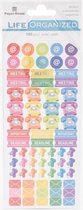 Paper House Life Organized Functional Stickers Business