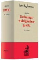 Gesetz über Ordnungswidrigkeiten