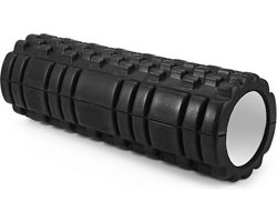 AA Commerce Fitness Foam Roller - Yoga - 34 cm - Zwart