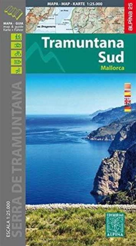 Tramuntana (Mallorca) Sur Wanderkarte 1 : 25 000 - cover