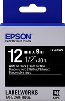 Epson Levendige label tape voor -etikettencassette LK-4BWV