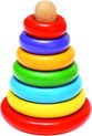 Afbeelding van het spelletje Woodyland Magnetic stacking pyramide