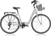 Excel Central Park - Stadsfiets - Vrouwen - Wit - 48 cm