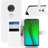 Motorola Moto G7 / G7 Plus Hoesje - Book Case - Wit