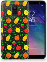 Geschikt voor Samsung Galaxy A6 (2018) TPU Hoesje Design Fruits