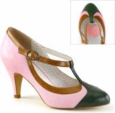 Pin Up Couture Pumps -37 Chaussures- PEACH-03 US 7 Rose