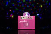 Fizz Creations Versterker met Draaiende Disco Bol en LED verlichting - Roze