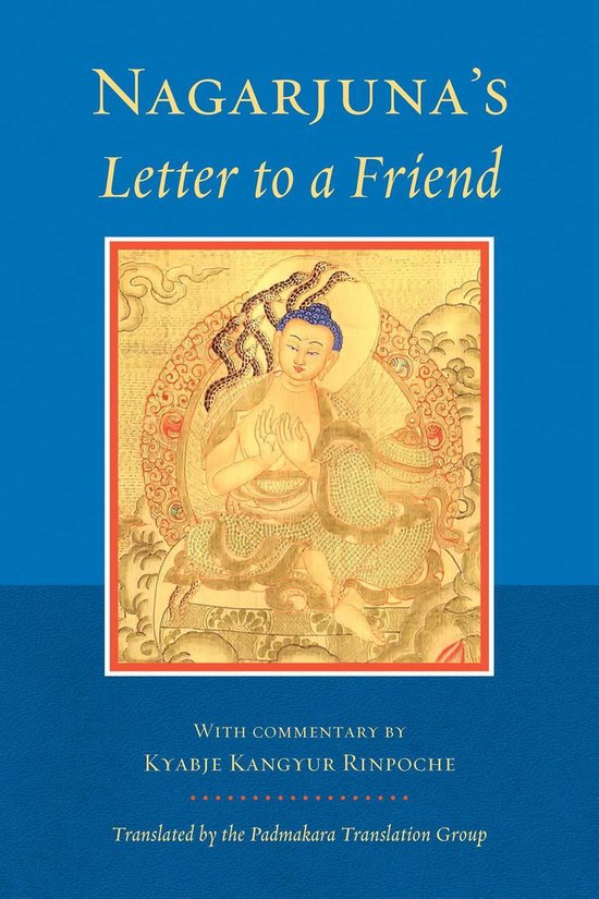 Nagarjuna's Letter to a Friend - cover