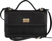 SALE BELUCIA LATINA DAMES HANDTAS - SCHOUDERTAS NAPPA-SCHAPENLEER ZWART