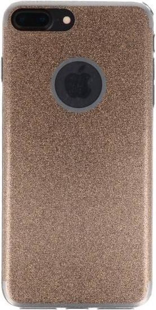 Bling TPU Hoesje Case - Hoesje Geschikt voor iPhone 7 / 8 Plus Goud