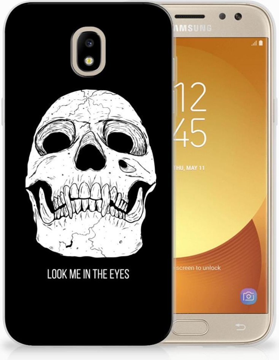 Silicone Back Case Samsung Galaxy J5 2017 Skull Eyes