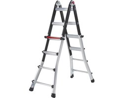 Altrex Varitrex Teleprof  Telescopische vouwladder - Telescopisch - 4x4 sporten - Werkhoogte 5m