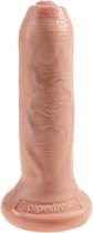 Pipedream King Kock Uncut Onbesneden Realistische Dildo met Zuignap - 15 cm- beige