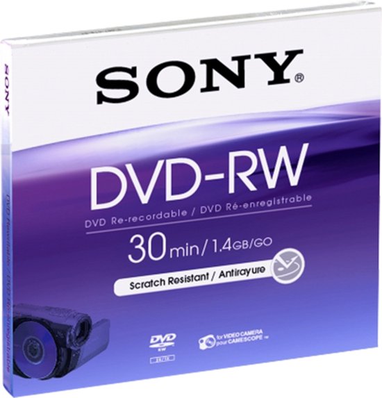 Sony DMW30AJ lege dvd