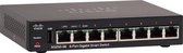 Cisco 250 Series SG250-08 - Switch - L3 Netwerk switch 8 poorten