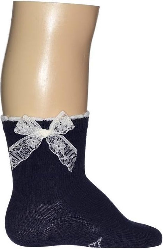 Lace Bow Sock
