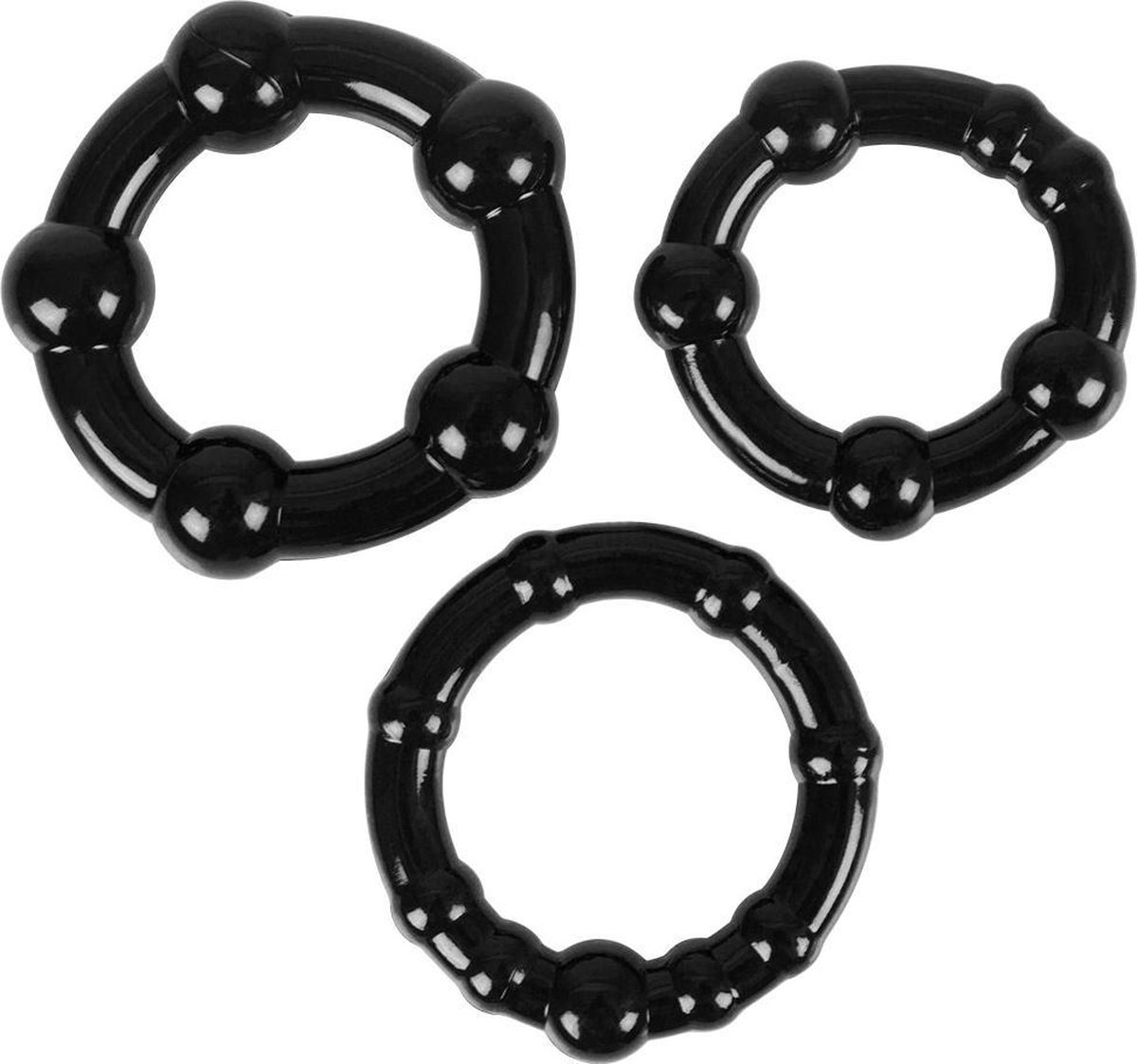 Ring It - Cockring voor mannen - Siliconen penisring set - 3 stuks