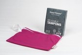 ImseVimse wasbare tampons garden mini met wetbag - 8 stuks