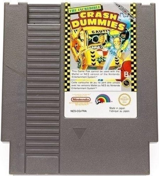 Incredible Crash Dummies Nintendo [NES] Game [PAL] Games