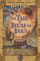 Boekomslag van De Verhalen van Beedle de Bard, met Harry Potter logo en J.K. Rowling.