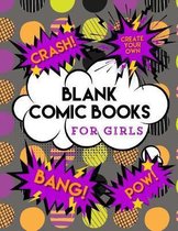 Blank Comic Book for Girls
