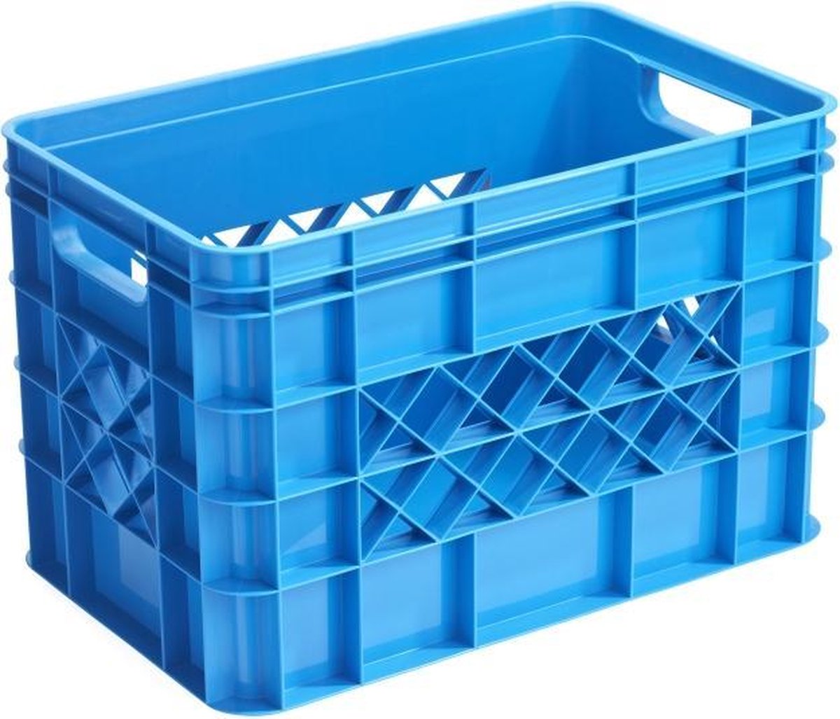 Sunware Square Multi crate - met dichte zijkanten - 26L - blauw