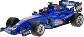 Johntoy Raceauto Super Max Blauw Licht En Geluid 28 Cm