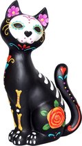 Nemesis Now - Sugar Kitty - Day of the Dead Cat Ornament Figurine - 26cm