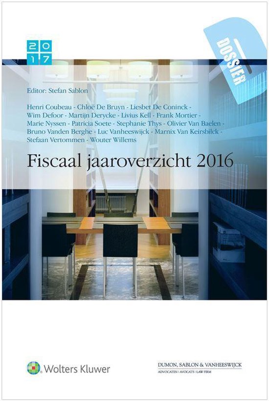 Fiscaal jaaroverzicht 2016 - cover