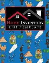 Home Inventory List Template