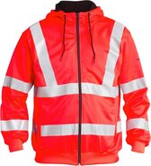 F. Engel 8010-228 EN 20471 Hoodie Rood maat L